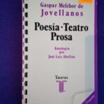 Poesía - Teatro - Prosa