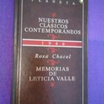 Nuestros clásicos contemporáneos (1946): Memoria de Leticia Valle