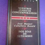 Nuestros clásicos contemporáneos (1962): Dos días de setiembre
