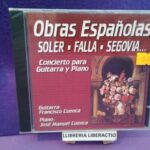 Obras españolas: Soler - Falla - Segovia