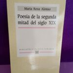 Poesía de la segunda mitad del siglo XIX