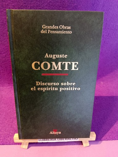 LA-041989 Grandes Obras del Pensamiento 98: Discurso sobre el espíritu positivo - Imagen 1